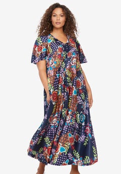 Sweeping Printed Lounger