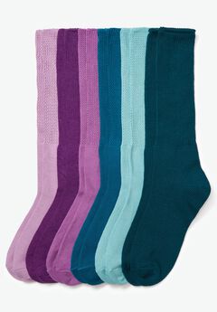 6-Pack Rib Knit Socks