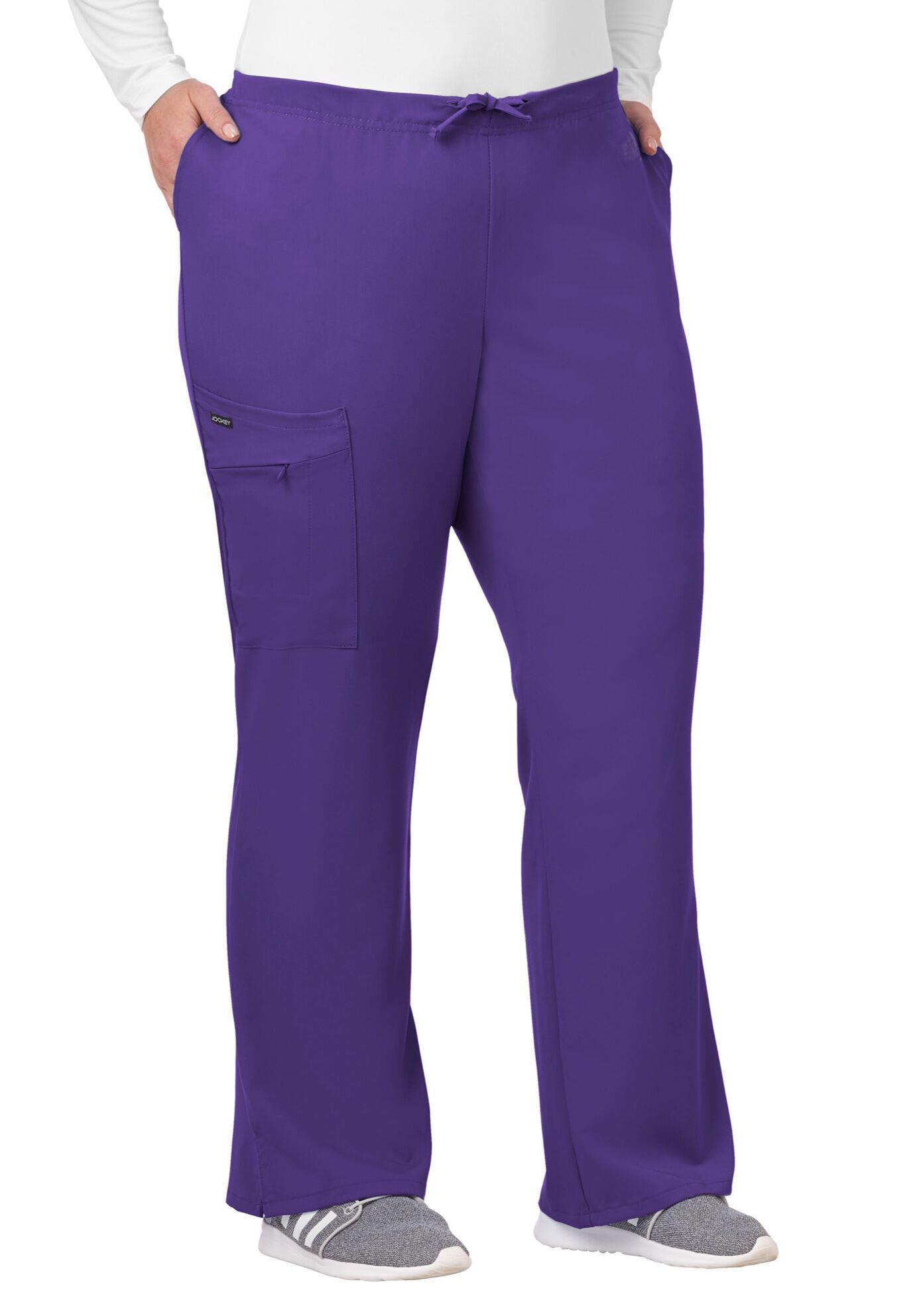 Jockey Scrubs Women&#39;s Favorite Fit Pant, PURPLE, hi-res image number 0