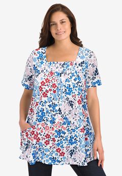 7-Day Smock Trapeze Tunic