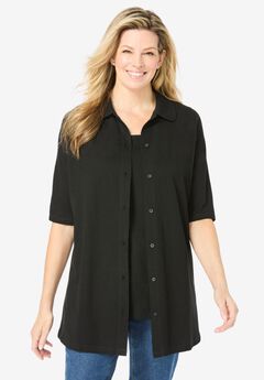 Knit Shirt With Free Tank