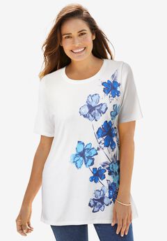 Plus Size Trendy Graphic Tees