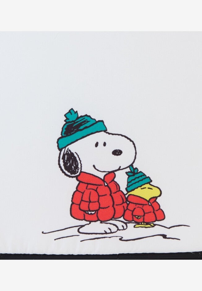 Loungefly x Peanuts Snoopy Holiday Collection Mini Backpack, WHITE, alternate image number 4