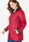 Raincoat in new short length with fun dot trim, , alternate image number null