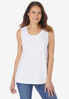 Beaded Tank Top