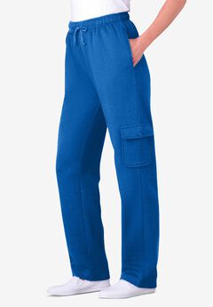 Better-Fleece Pull-On Cargo Sweatpants
