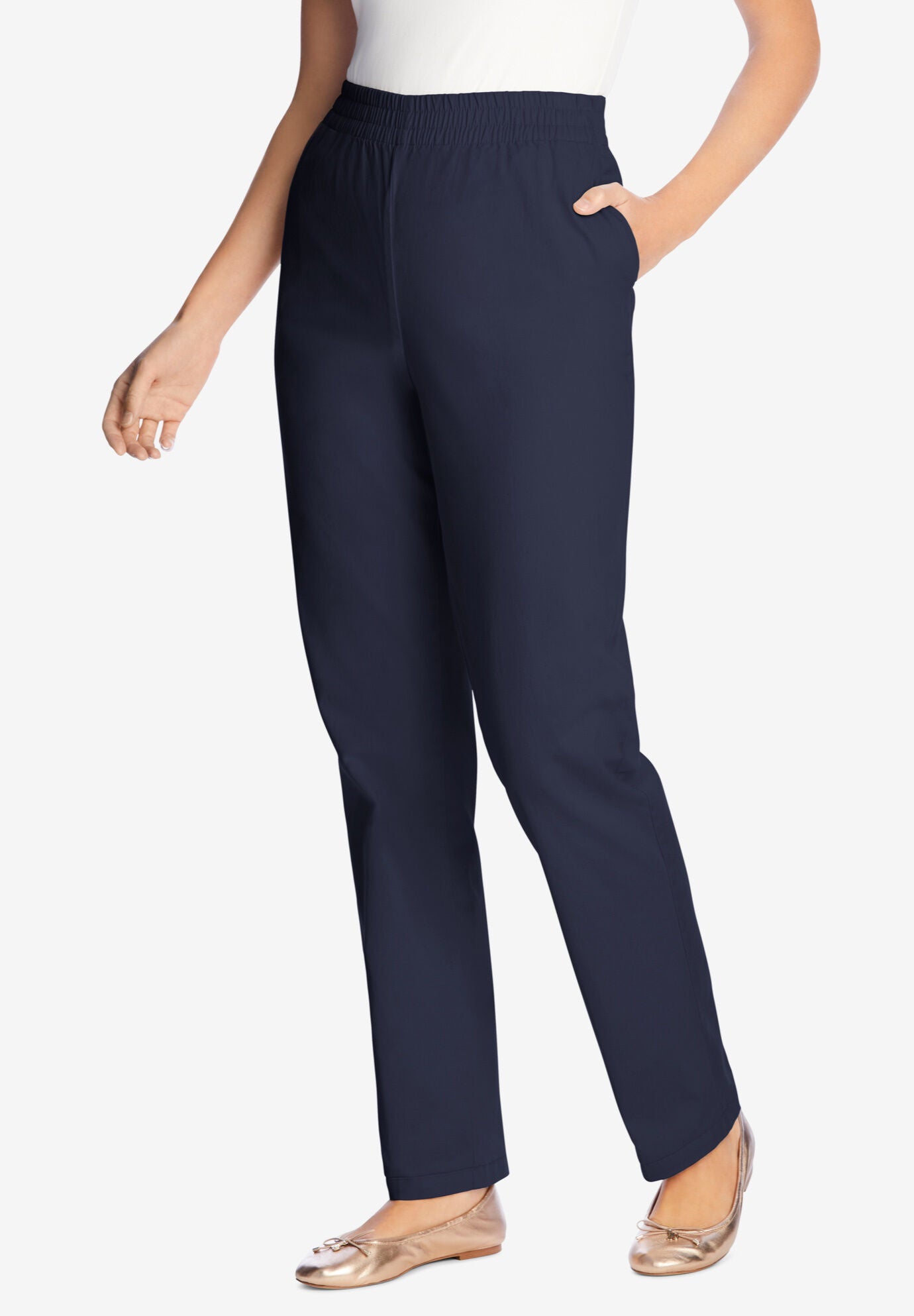 woman within dress pants