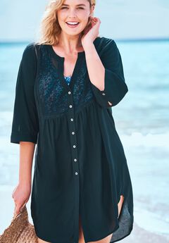 Crochet-Front Cover Up