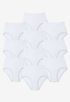 Full Coverage Cotton Brief 10-Pack