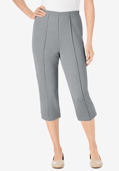 The Hassle-Free Soft Knit Capri