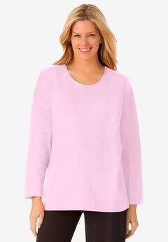 Satin Trim Sleep Tee