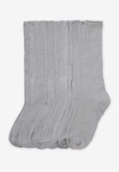 6-Pack Rib Knit Socks