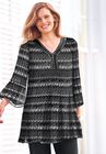 Embellished Pleated Blouse, , alternate image number null