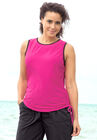 Swim Tank Coverup with Side Ties, , alternate image number null