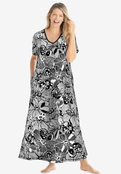 Plus Size Short Sleeve Nightgowns