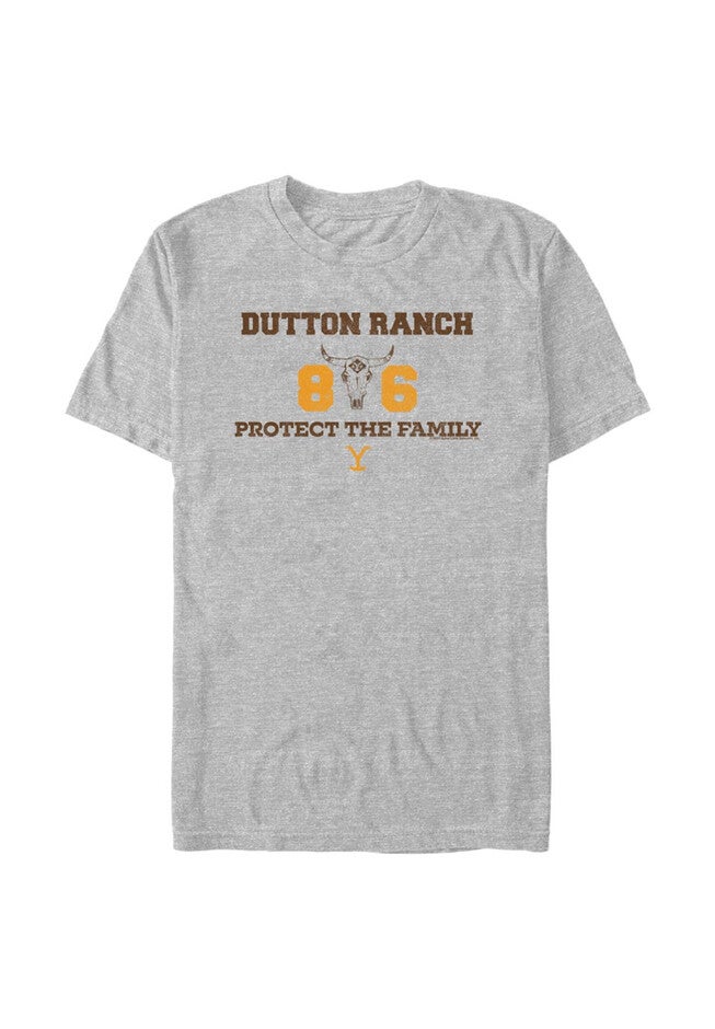 Painted Ranch Relaxed Fit Boyfriend T-Shirt, ATHLETIC HEATHER, hi-res image number null
