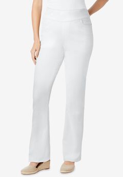 Flex-Fit Pull-On Bootcut Denim Jean