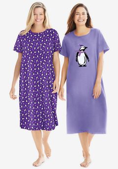 2-Pack Long Sleepshirts