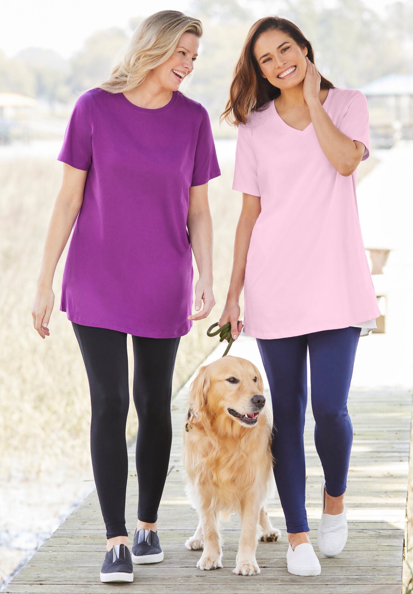 Perfect Crewneck Tunic Woman Within