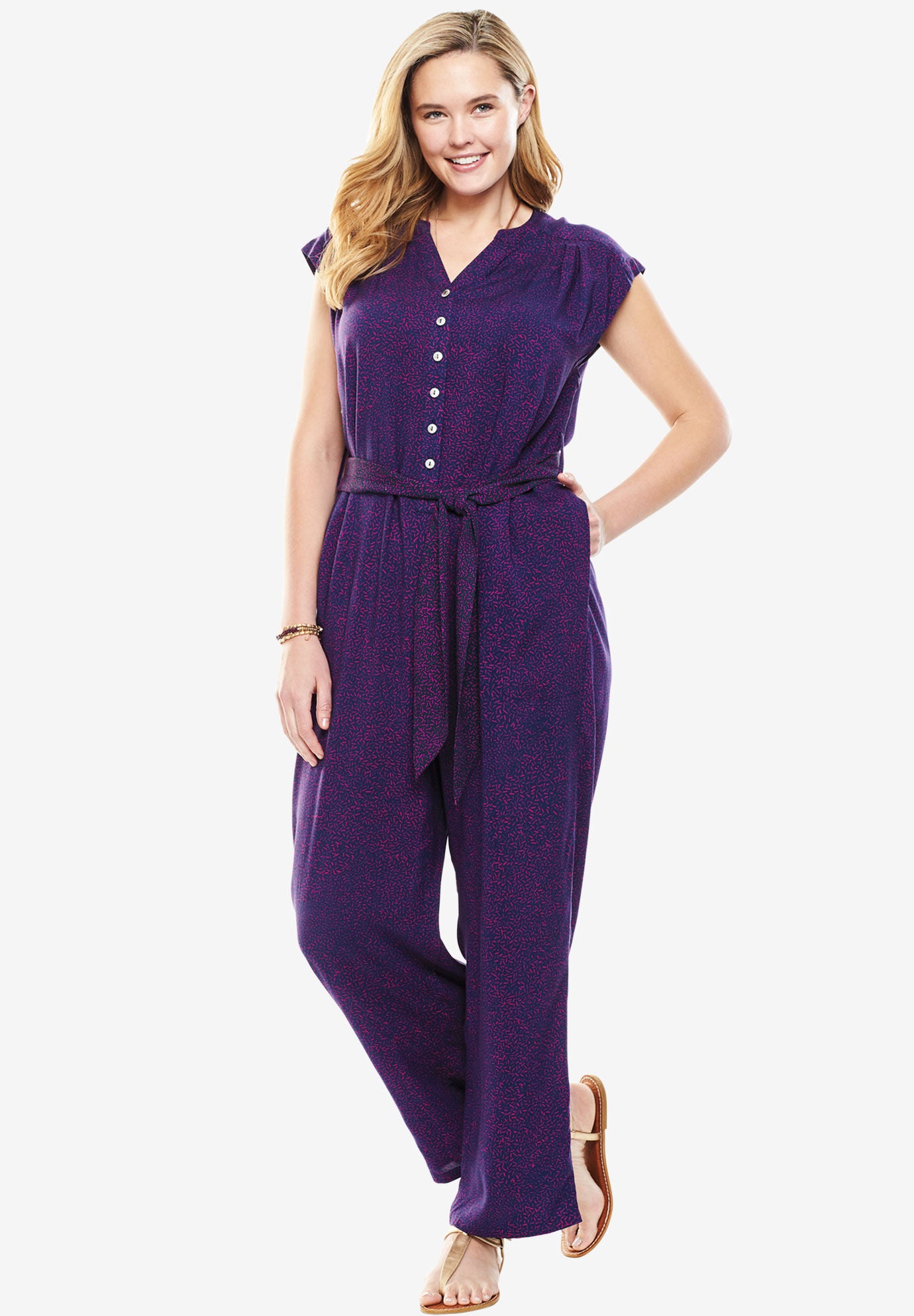 plus size jumpsuits woman within plus size jumpsuits