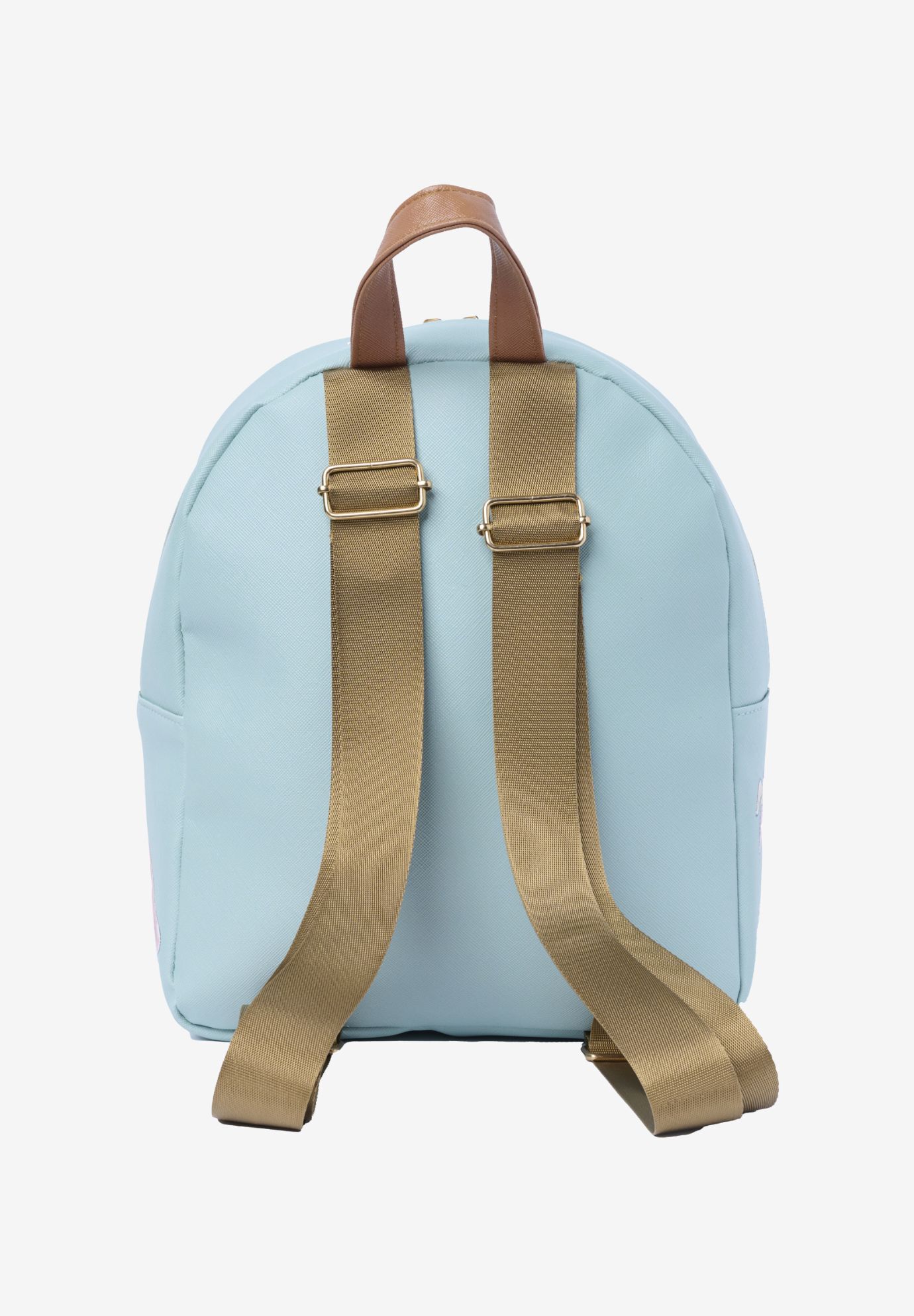 Winnie the Pooh Mini Backpack Sketch Floral Disney Bag with Detachable Charm, BLUE, on-hover image number 1