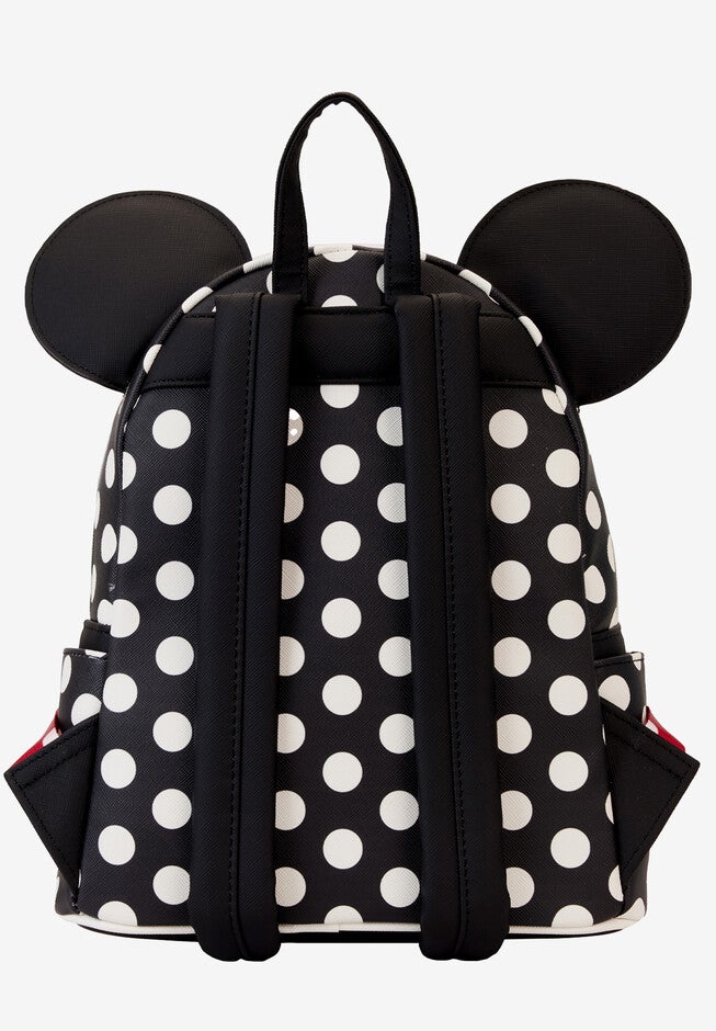 Loungefly X Disney Minnie Mouse Polka Dot Backpack, , on-hover image number null