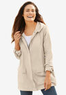 Lightweight Hooded Jacket, NATURAL KHAKI, hi-res image number null