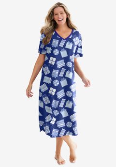 Long Print Sleepshirt