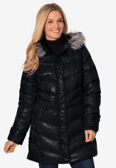 Plus Size Toggle Coats