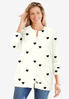 Perfect Long-Sleeve Cardigan Sweater