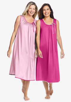 2-Pack Sleeveless Nightgown