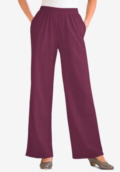 7-Day Knit Wide-Leg Pant