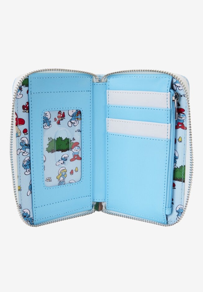 Loungefly X Smurfs Smurfette Zip Around Wallet, , alternate image number 3