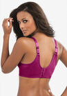 Full Coverage Wireless Back Smoothing Bra, RASPBERRY, hi-res image number null