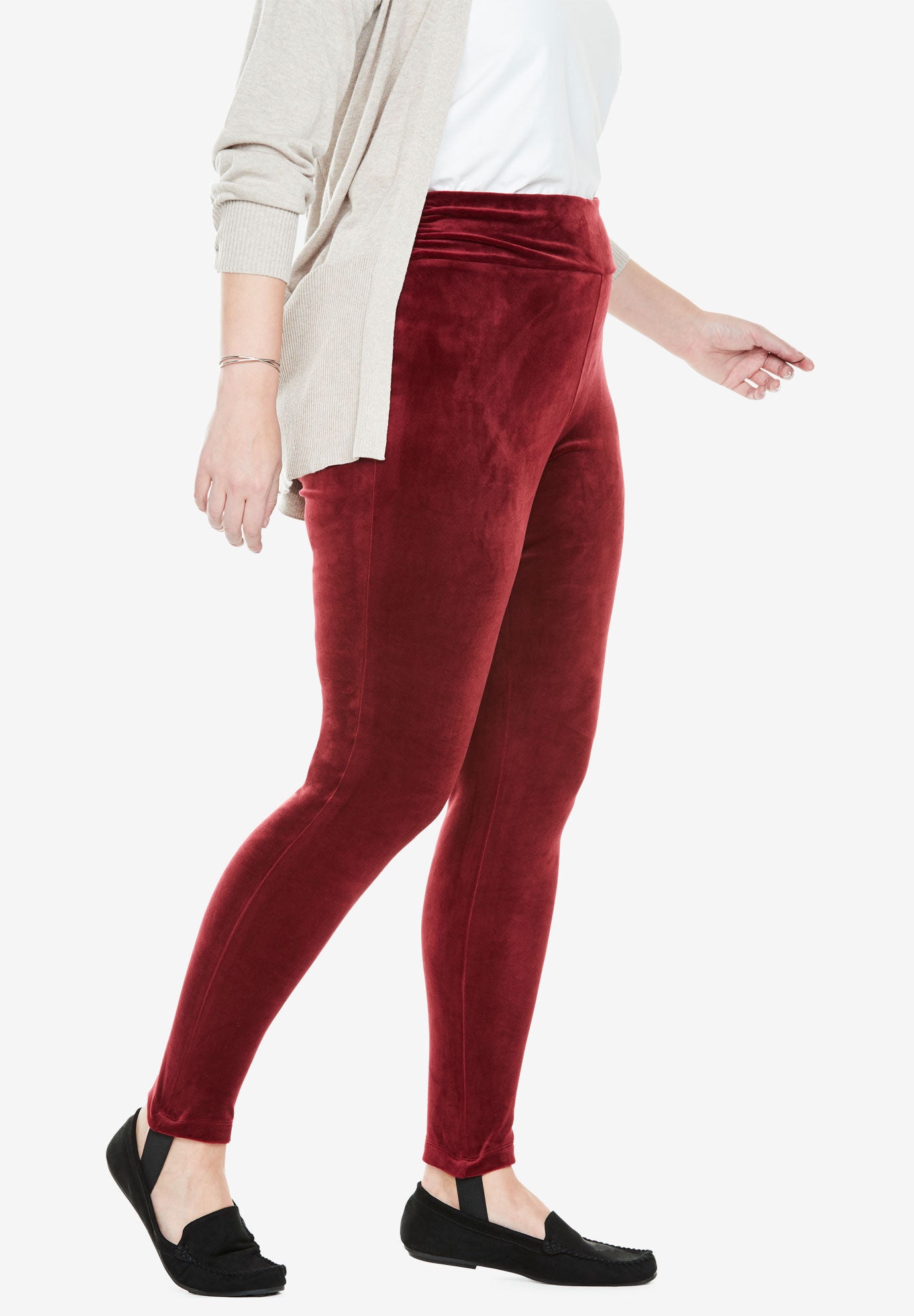 plus size stirrup jeans