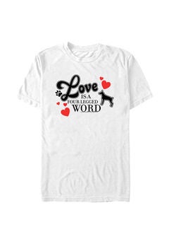Four Legged Word Relaxed Fit Boyfriend T-Shirt