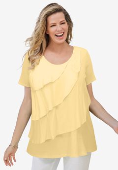 Ruffle Tee