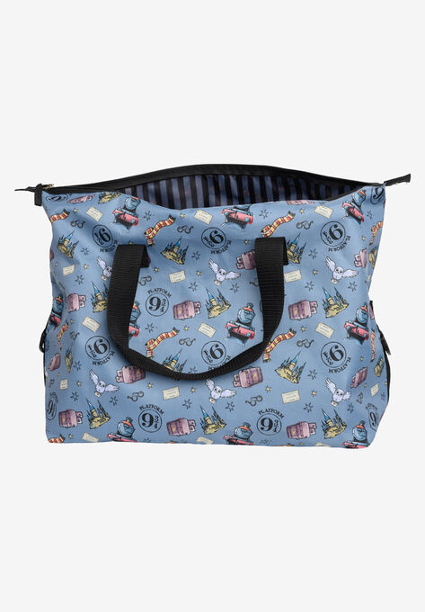 Harry Potter Icons Weekender Duffel Bag Travel Carry-On All-Over Print Hedwig, , alternate image number null