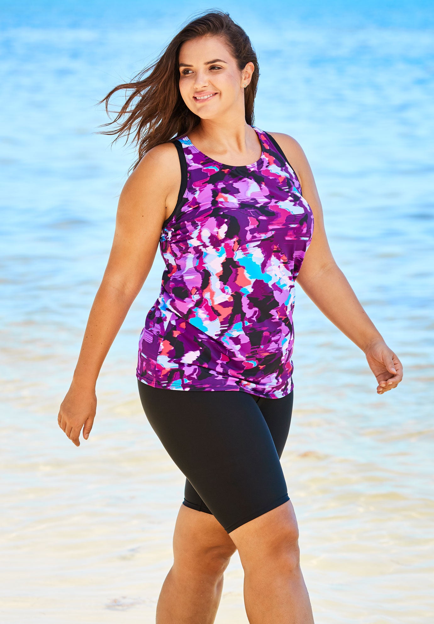 woman within plus size bathing suits