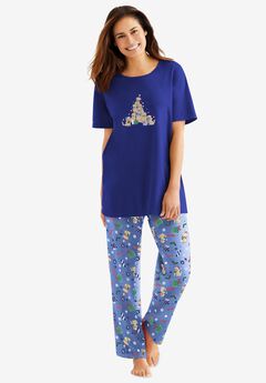 Graphic Tee PJ Set