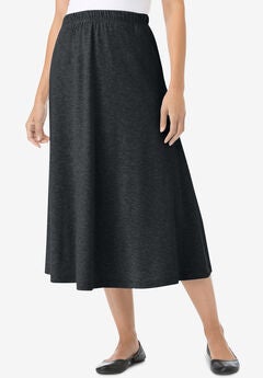 7-Day Knit A-Line Skirt