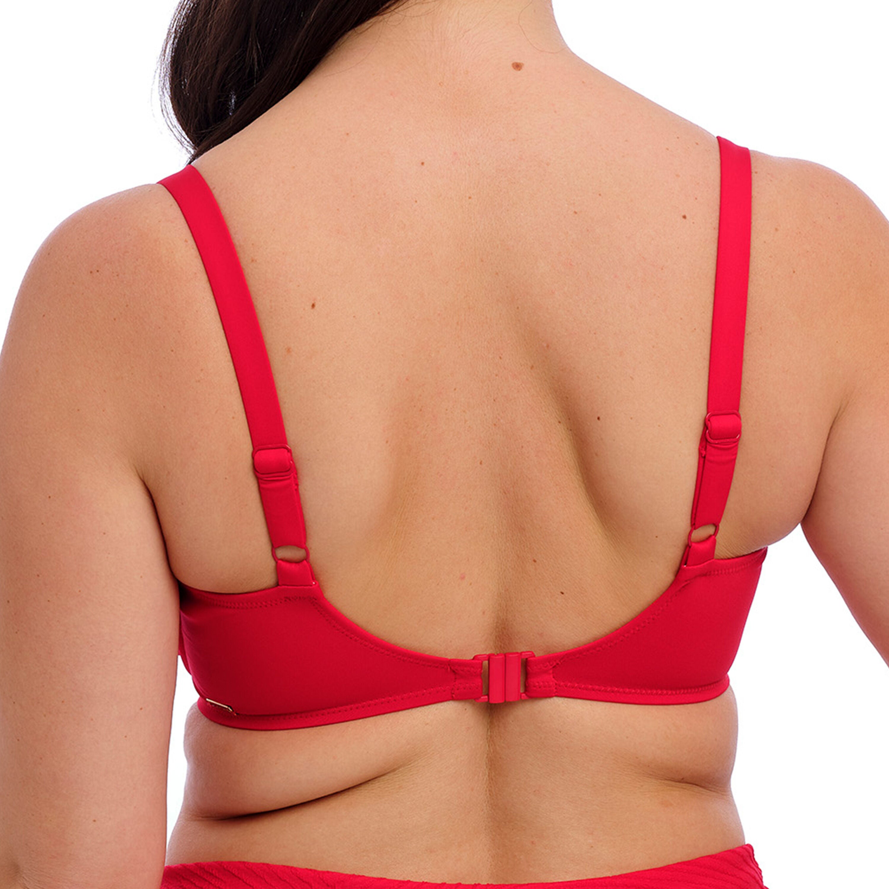 OTTAWA UW FULL CUP BIKINI TOP, RADIANT RED, on-hover image number 1