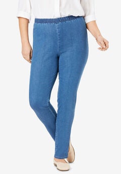 Plus Size Beige Pants