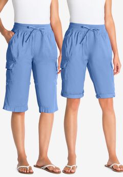 Convertible Length Cargo Bermuda/Short