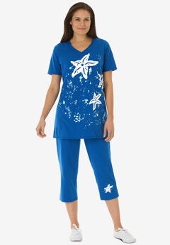Starfish Tee and Capri Set