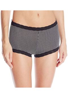 Microfiber and Lace Boyshort