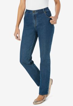 Plus Size Straight Leg Jeans for Women | Woman Within