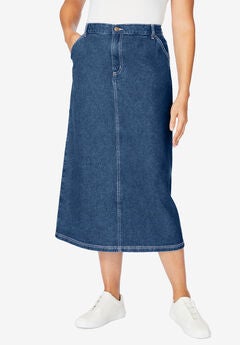 Carpenter Denim Skirt