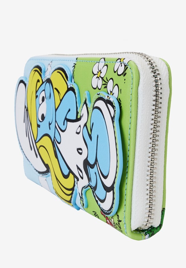 Loungefly X Smurfs Smurfette Zip Around Wallet, , alternate image number 2