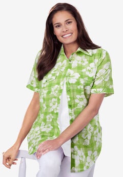 Plus Size Beach Shirts